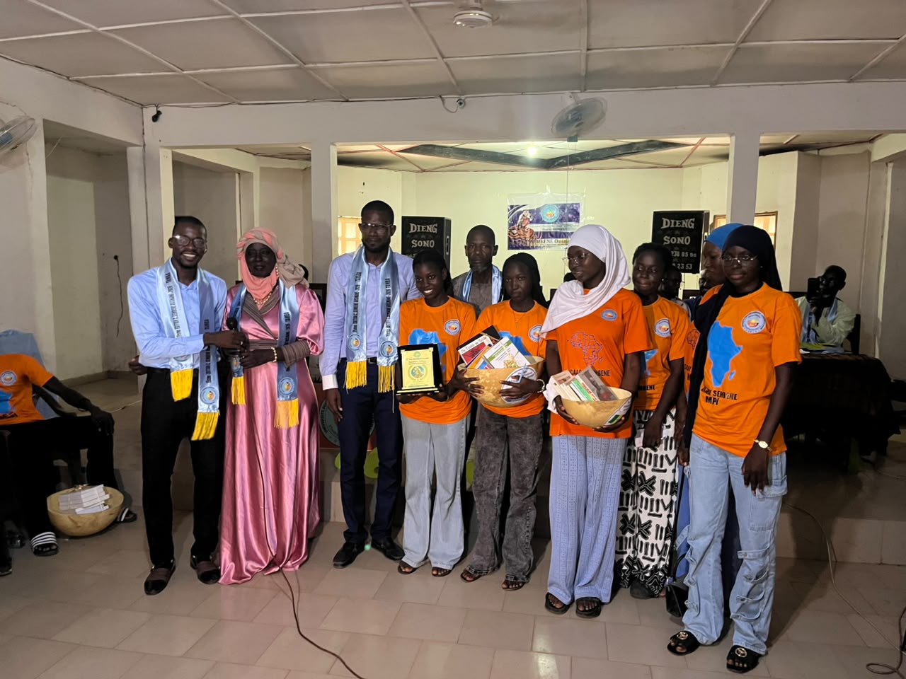 Equipe Lycée Mame Cheikh Mbaye - 2ème prix