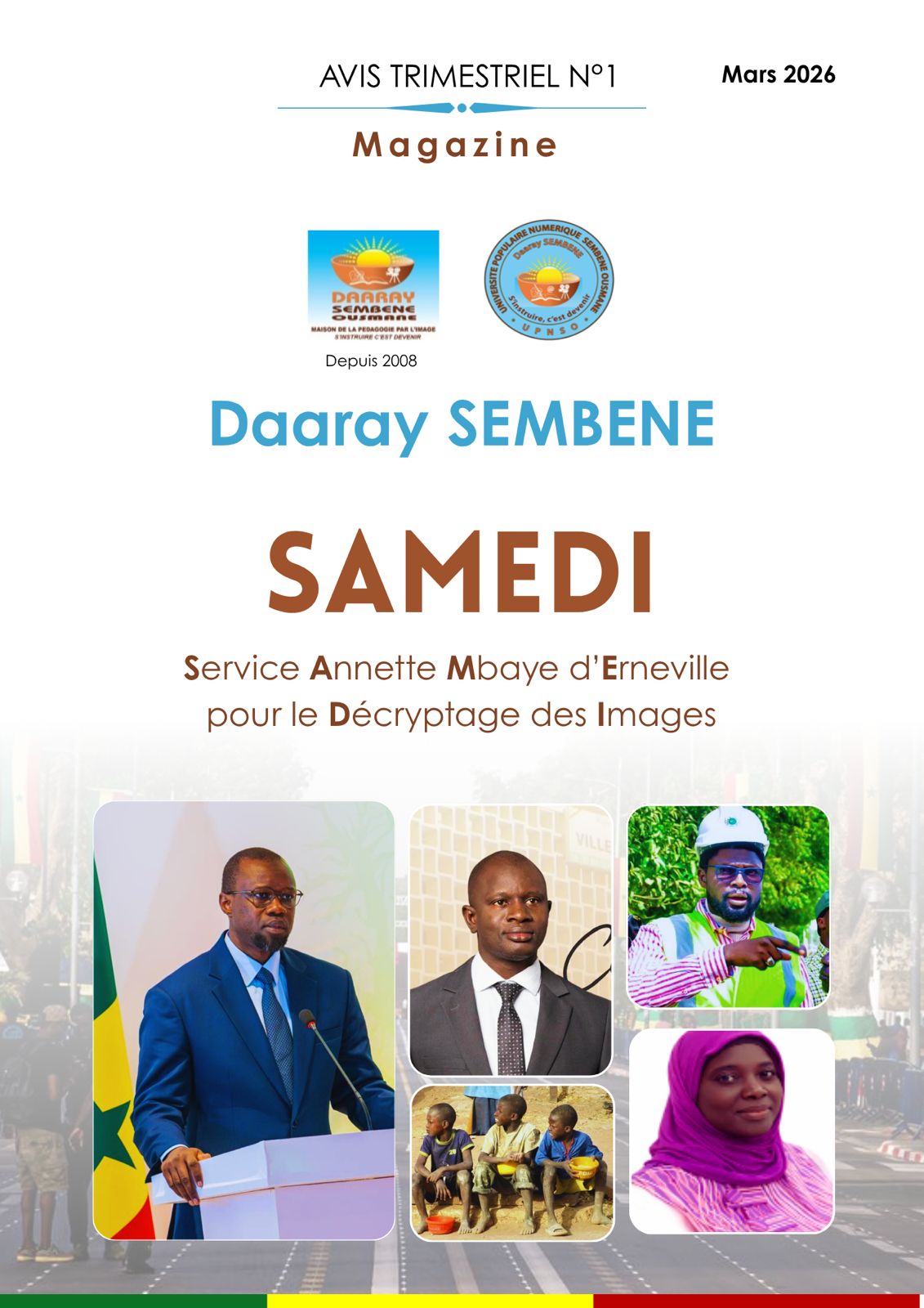 Magazine SAMEDI page -1