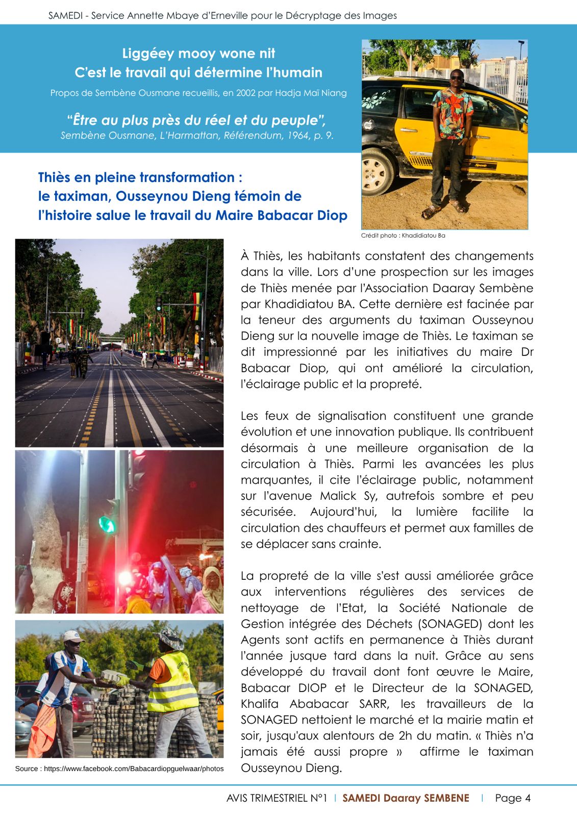Magazine SAMEDI page 4
