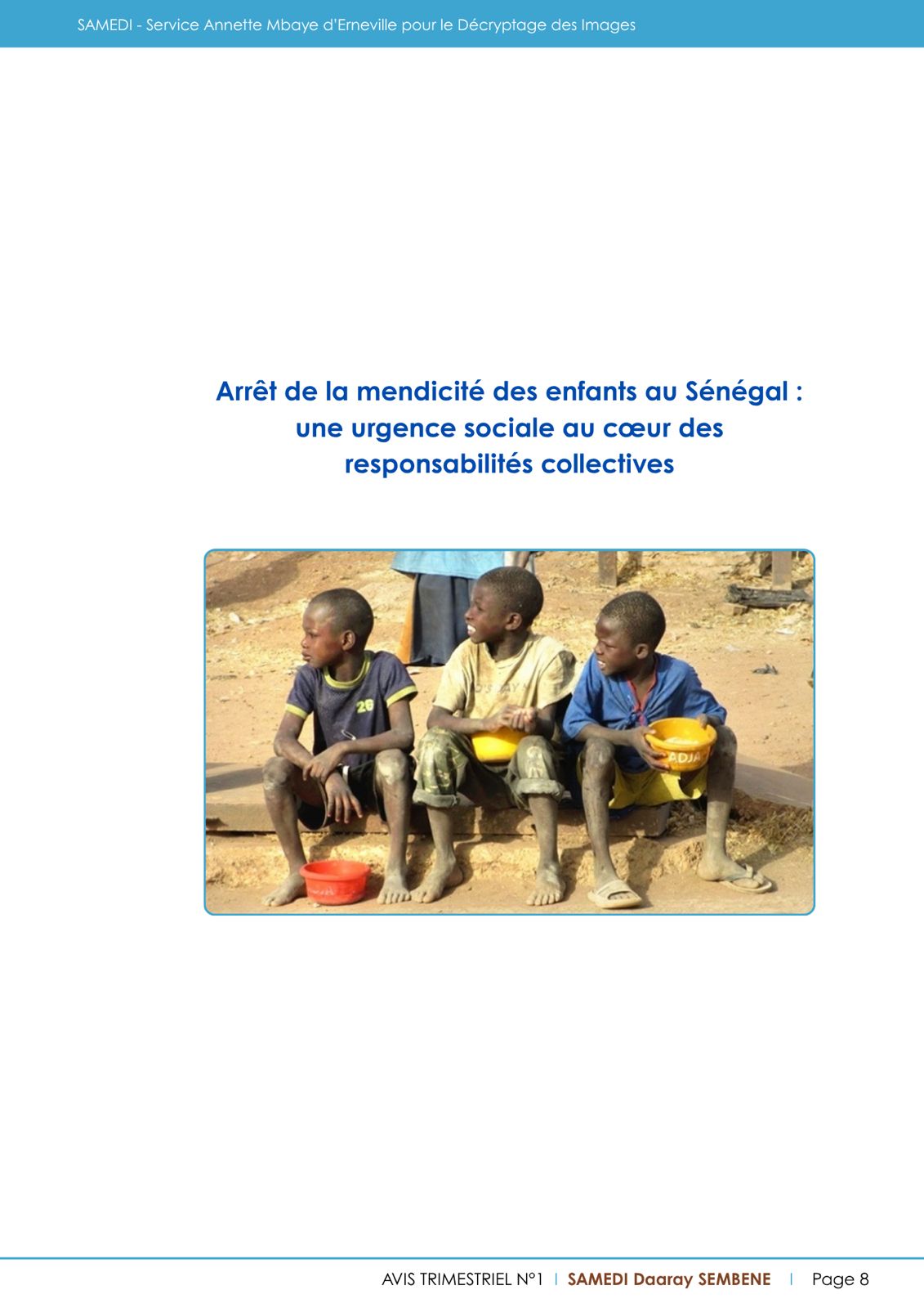 Magazine SAMEDI page 8